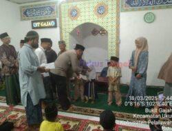 Polisi di Ukui Hadiri Santunan Anak Yatim dan Lansia, Tebarkan Kepedulian di Bulan Ramadan
