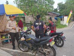 Polsek Teluk Meranti Gelar Patroli Pasar Ramadan untuk Jaga Keamanan Menjelang Buka Puasa