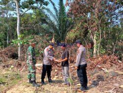 TNI-Polri Bersinergi Cegah Karhutla di Pangkalan Lesung