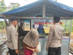 Polsek Teluk Meranti Gelar Patroli Pasar Ramadhan, Pastikan Keamanan Menjelang Buka Puasa