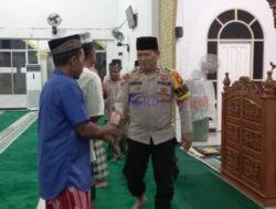 Menjalin Kebersamaan, Polsek Ukui Laksanakan Subuh Berjamaah dan Sosialisasi Kamtibmas