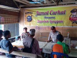 Polsek Langgam Gelar Jumat Curhat, Dengarkan Keluhan dan Cari Solusi Bersama Warga
