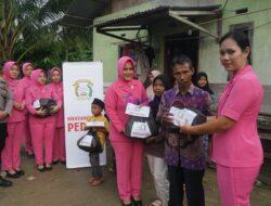 Ringankan Beban Warga, Polsek Pangkalan Kuras Salurkan Bantuan Ramadan