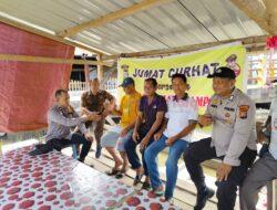 Masyarakat Kuala Kampar Sampaikan Keluhan dalam Kegiatan Jum’at Curhat Polsek