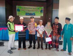 BLT DD Desa Pematang Tinggi Tahun 2025 Tersalurkan, Kapolsek Apresiasi Kelancaran Kegiatan