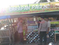 Polsek Teluk Meranti Gelar Patroli Pasar Ramadhan 1446 H Menjelang Buka Puasa
