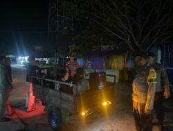 Patroli dan Pengamanan Malam Takbiran di Kuala Kampar Berjalan Aman dan Terkendali
