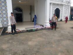 Pengamanan Sholat Idul Fitri di Wilayah Polsek Bunut Berjalan Aman dan Tertib