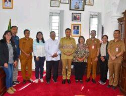 Bupati Humbahas Dr Oloan P Nababan Terima Kunjungan BPKP Perwakilan Sumut