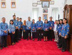 Bupati Humbahas Terima Audiensi Loka POM Toba dan RRI Sibolga