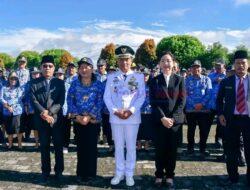 Bupati Humbahas Pimpin Upacara Peringatan Hari Otda ke-XXIX Tahun 2025