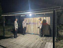 Amankan Rumah Kosong, Polsek Kuala Kampar Gelar Patroli di Tengah Mudik Lebaran