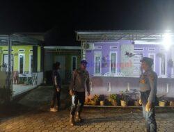 Patroli Rumah Kosong, Polsek Pangkalan Kuras Jaga Keamanan Masyarakat