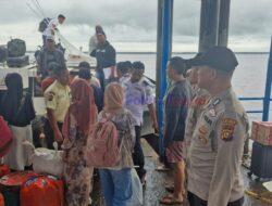 Pemantauan Arus Balik Lebaran Idul Fitri 1446 H di Kuala Kampar Berjalan Lancar