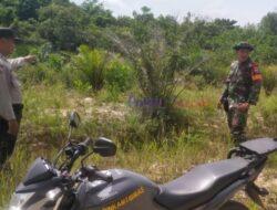 TNI dan Polri Bersinergi dalam Patroli Karhutla dan Sosialisasi Maklumat Kapolda Riau