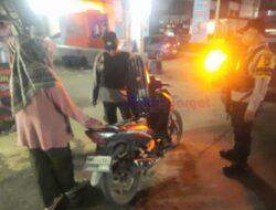 Gencarkan Patroli Blue Light, Polsek Ukui Cegah Balap Liar dan Gangguan Kamtibmas