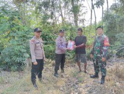 Polsek dan Koramil Bersinergi Sosialisasikan Larangan Bakar Lahan