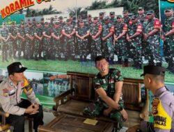 Polsek Pangkalan Kuras Gelar Kegiatan Sinergitas TNI-POLRI untuk Menjaga Kamtibmas