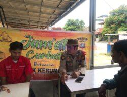 Jum’at Curhat Polsek Kerumutan: Polri Dengar Keluhan Masyarakat Terkait Pelanggaran Lalu Lintas