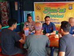 Dekatkan Diri dengan Masyarakat, Polsek Pangkalan Lesung Gelar Jumat Curhat