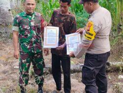 Patroli dan Sosialisasi Cegah Karhutla di Teluk Dalam, Pelalawan