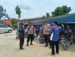 Polisi Hadir di Pasar, Warga Bukit Lembah Subur Sambut Positif Patroli Polsek Kerumutan