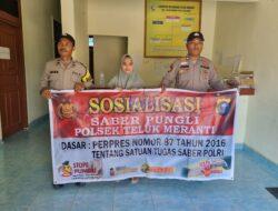Polsek Teluk Meranti Laksanakan Patroli dan Sosialisasi Saber Pungli untuk Ciptakan Rasa Aman di Masyarakat