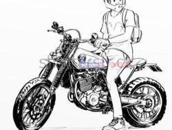Mengapa Sepeda Motor Inventaris Desa digunakan Anak Kepala Desa Sabungan Nihuta V Sipahutar Bersekolah..?