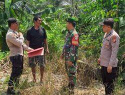 TNI-Polri Gencarkan Patroli Karhutla dan Sosialisasi Larangan Bakar Lahan di Pangkalan Lesung