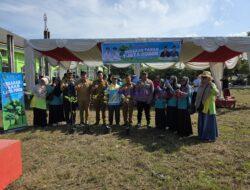 Bersama Bupati Pelalawan, Polsek Pangkalan Kerinci Tanam 100 Bibit Pohon