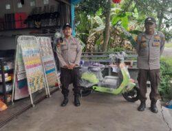 Pastikan Keamanan Warga, Polsek Kuala Kampar Patroli ke Pertokoan dan Perbankan