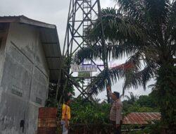 Antisipasi Karhutla, Polsek Pangkalan Kerinci Tinjau Menara Pantau PT Pesawoan Raya