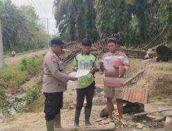 Sinergi Cegah Karhutla, Polsek Ukui Ajak Masyarakat Patuhi Larangan Bakar Lahan