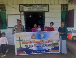 Polsek Teluk Meranti Gelar Minggu Kasih, Warga Keluhkan Remaja Nongkrong Hingga Larut Malam