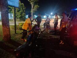 Patroli Malam Polsek Pangkalan Kerinci, Ciptakan Kamtibmas Aman dan Kondusif
