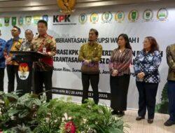 Bupati Bersama Ketua DPRD Humbahas Ikuti Rakor Penguatan Sinergi Kolaborasi Antara KPK dan Pemda Dalam Rangka Pemberantasan Korupsi