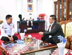 Bupati Terima Kunjungan Kepala BPN Humbahas Manase Daniel Binsar Panjaitan