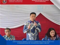 Musyawarah Desa Khusus Pembentukan Koperasi Merah Putih di Simangaronsang