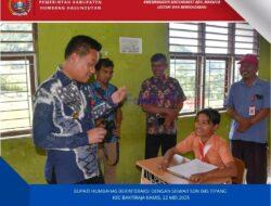 Bupati Humbahas Kunjungi UPT SD Negeri 045 Tipang, Kec. Baktiraja