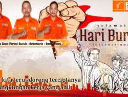 Partai Buruh Taput Ucapkan “Selamat Hari Buruh Internasional”