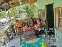 Bhabinkamtibmas Langgam Sambang, Ini Yang di Sampaikan