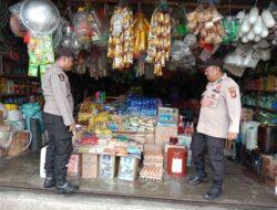 Antisipasi C3, Polsek Kuala Kampar Sisir Pertokoan dan Layanan Keuangan