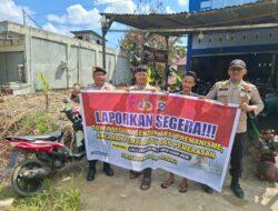 Ciptakan Lingkungan Aman, Polsek Pangkalan Kerinci Gencarkan Sosialisasi Anti Premanisme