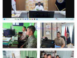 Ikuti Arahan Direktur Jenderal Pemasyarakatan Melalui Virtual Zoom, Rutan Tarutung Siap Laksanakan Instruksi Pimpinan