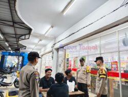 Polsek Pangkalan Kuras Gencar Patroli C3 di Sorek Satu, Pastikan Warga Aman dari Kriminalitas Malam Hari