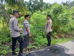 Musim Kemarau Tiba, Polsek Kuala Kampar Perkuat Patroli Karhutla