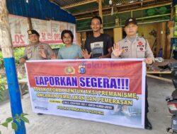 Polsek Pangkalan Kerinci Gaungkan Perang Melawan Premanisme