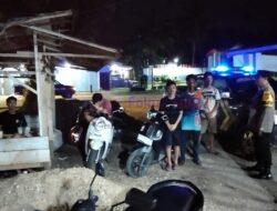 Jaga Keamanan Malam Hari, Polsek Pangkalan Lesung Sisir Titik Rawan