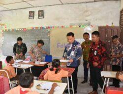 Bupati Humbahas Kunjungi UPT SD Negeri 045 Tipang, Kec. Baktiraja