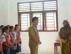 Bupati Humbahas Kunker Ke UPT SMPN 036 Sihotang Hasugian Dolok I Parlilitan